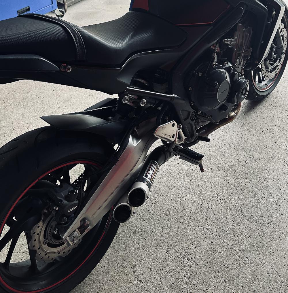 Motorrad verkaufen Honda CB650 F Ankauf